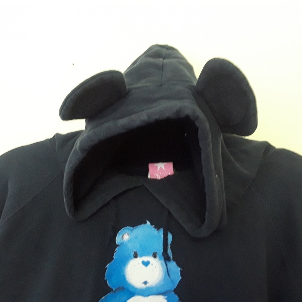 Care Bears Grumpy Bear Hoodie with Ears XXL 2X